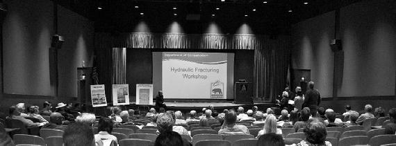 Fracking workshop is one of several going on in California. Held by the Department of Conservation (DOGGR) as part of an information gathering process aimed at the development of regulations governing hydraulic fracturing